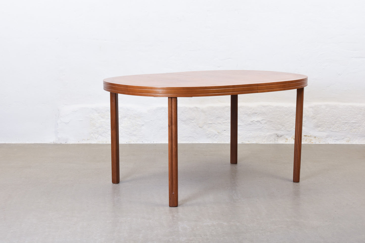 1970s dining table in walnut