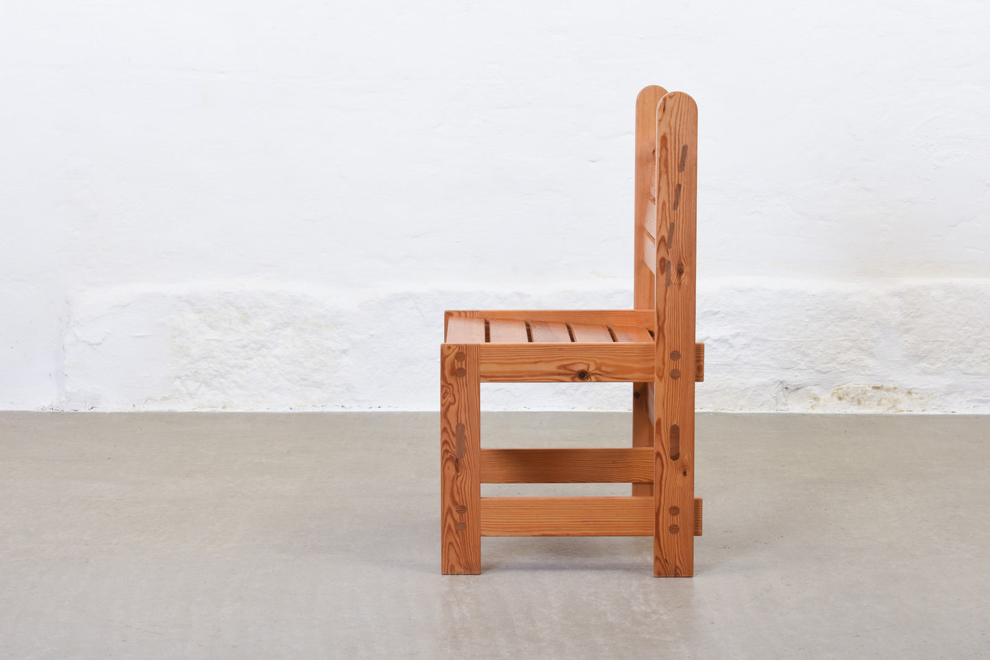 Two available: 1970s Swedish pine chairs