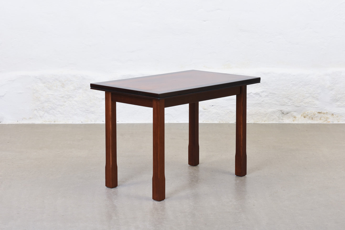 1960s rosewood side table by Bruksbo no. 2
