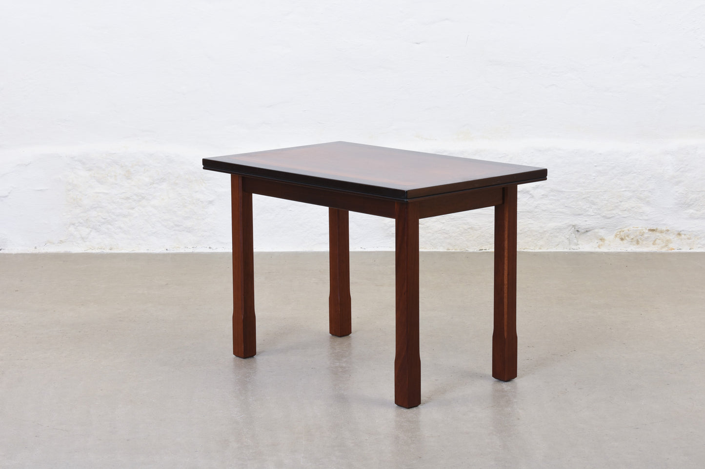 1960s rosewood side table by Bruksbo no. 2