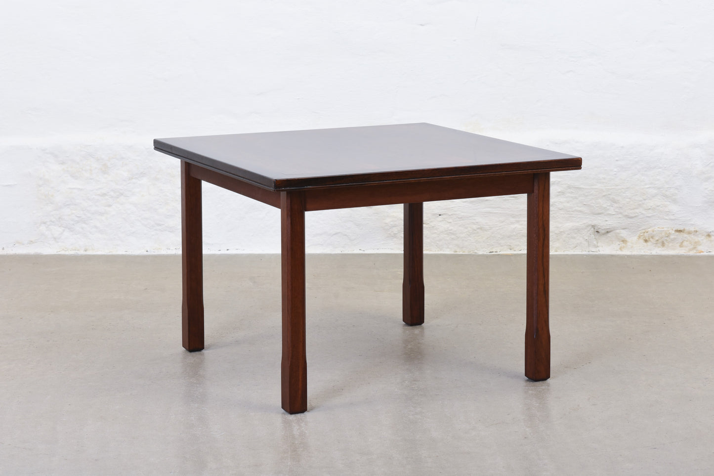1960s rosewood side table by Bruksbo no. 1