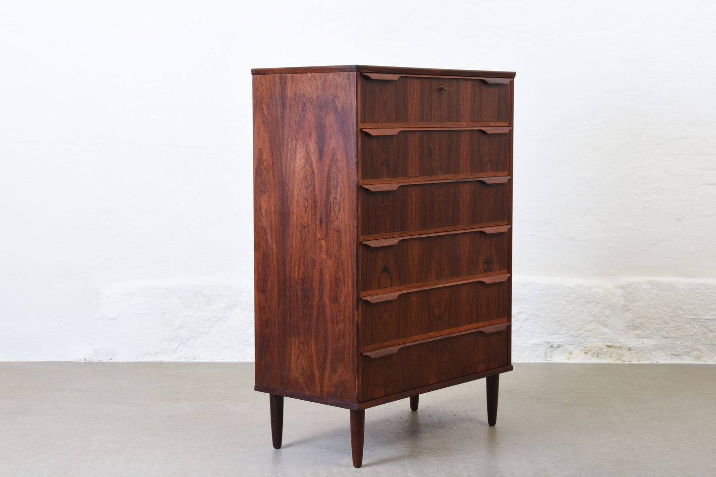 1960s rosewood chest of drawers by Trekanten