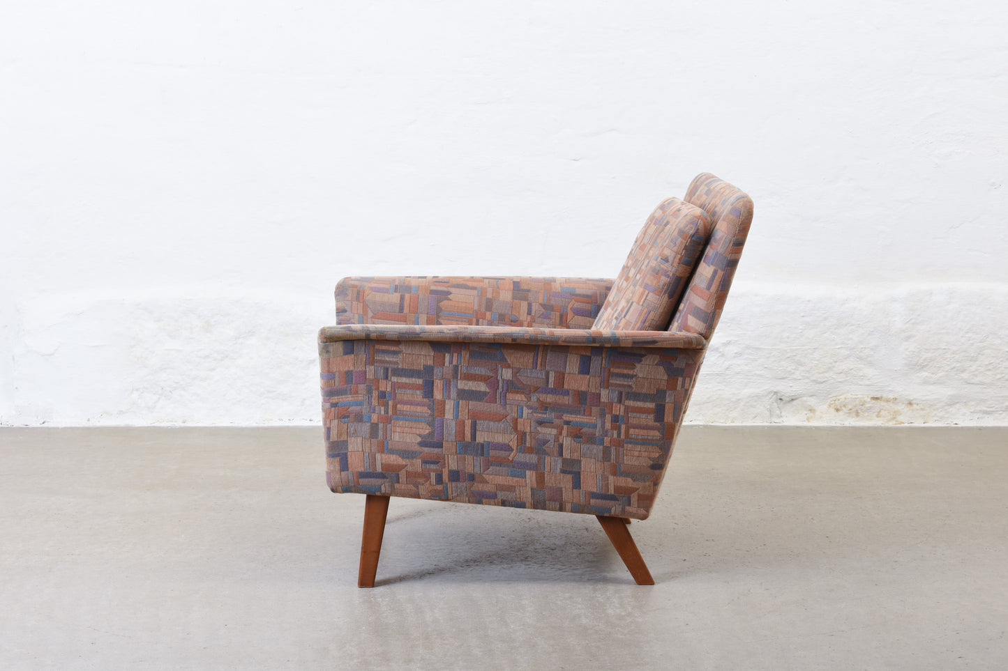 Choose your own fabric: Pair of 1960s loungers by Folke Ohlsson