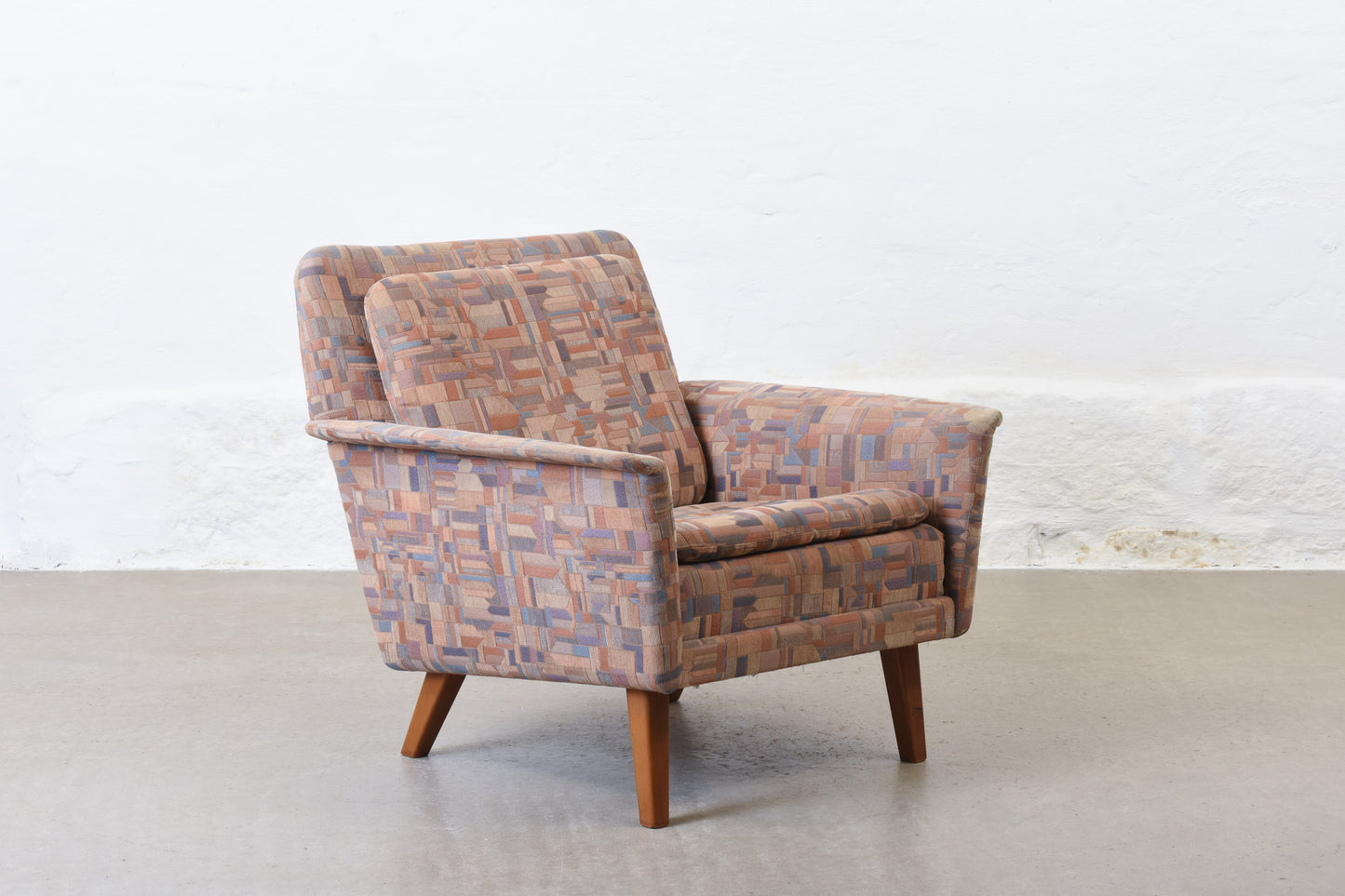 Choose your own fabric: Pair of 1960s loungers by Folke Ohlsson