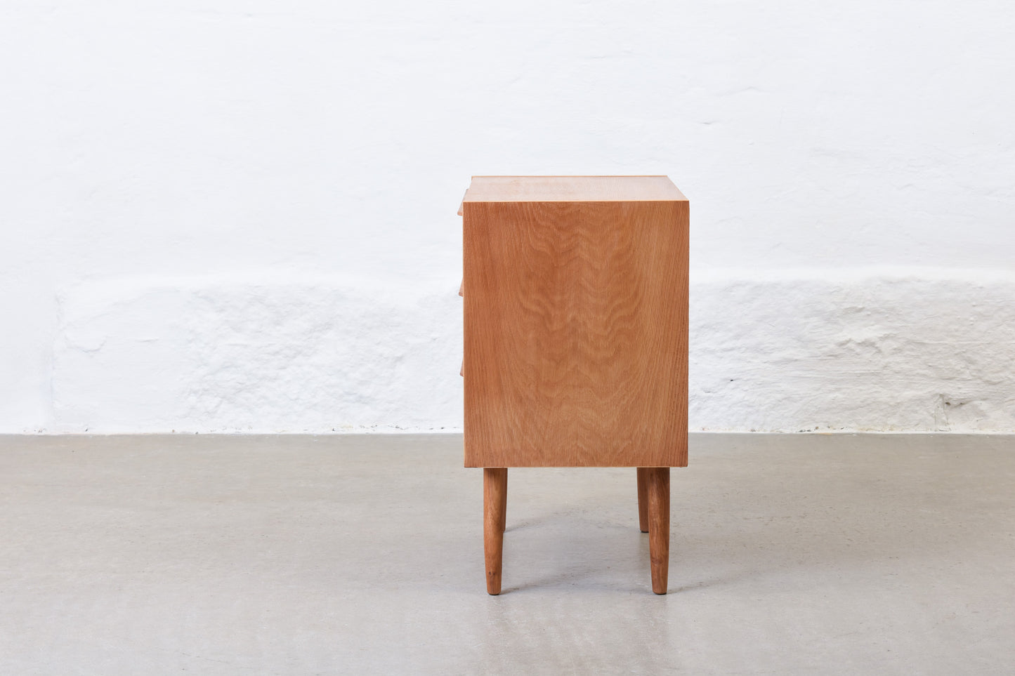 1960s oak chest of three drawers