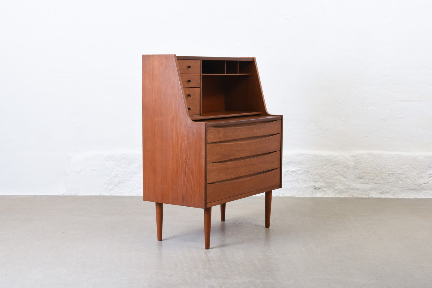 1960s Danish bureau in teak
