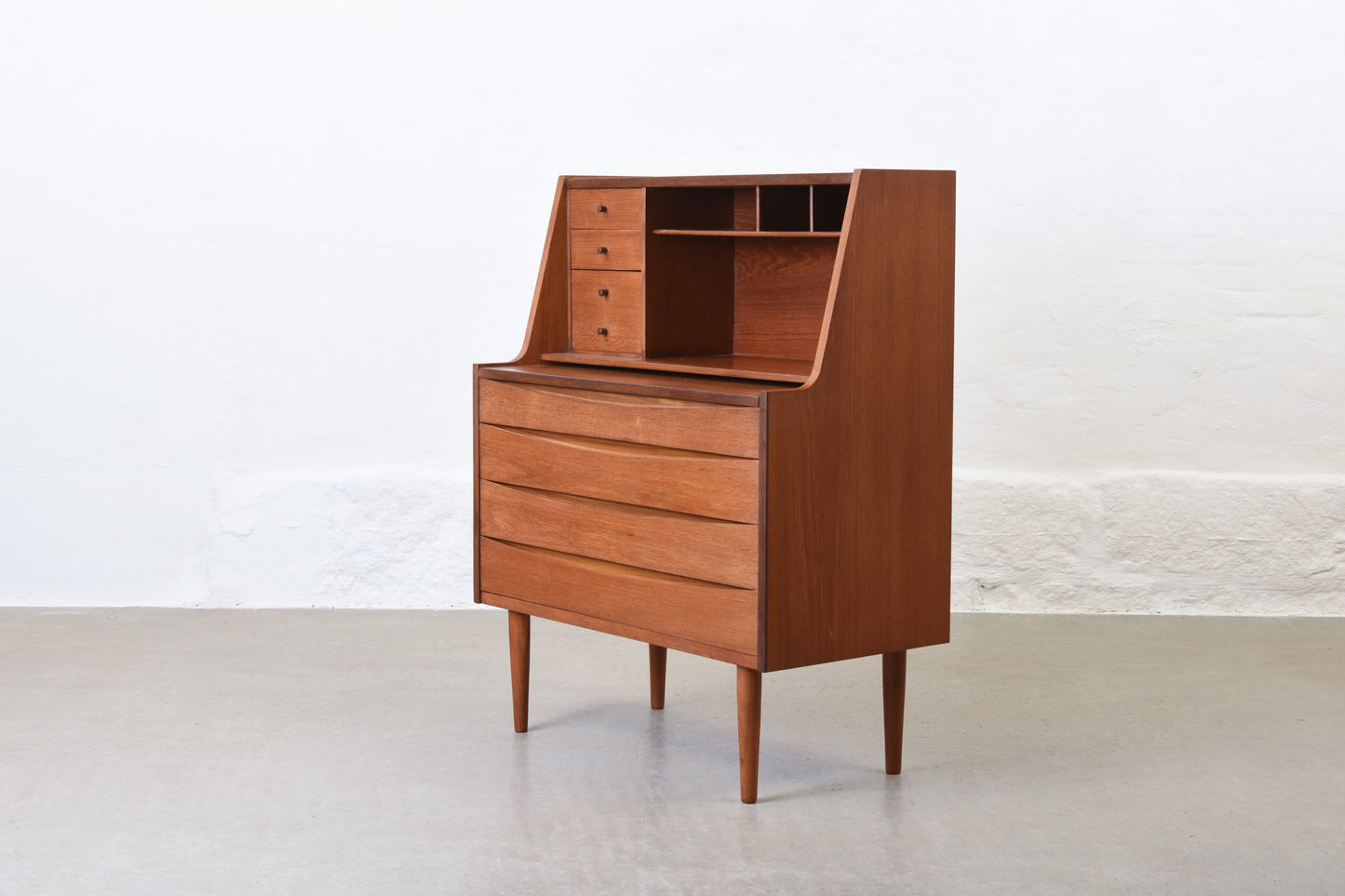 1960s Danish bureau in teak