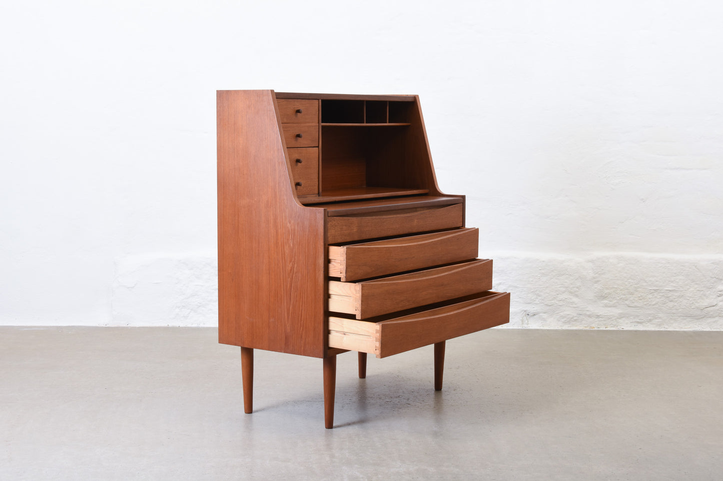 1960s Danish bureau in teak