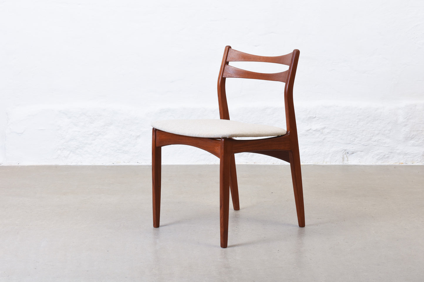 Two available: 1960s teak chairs by Sven Ellekær