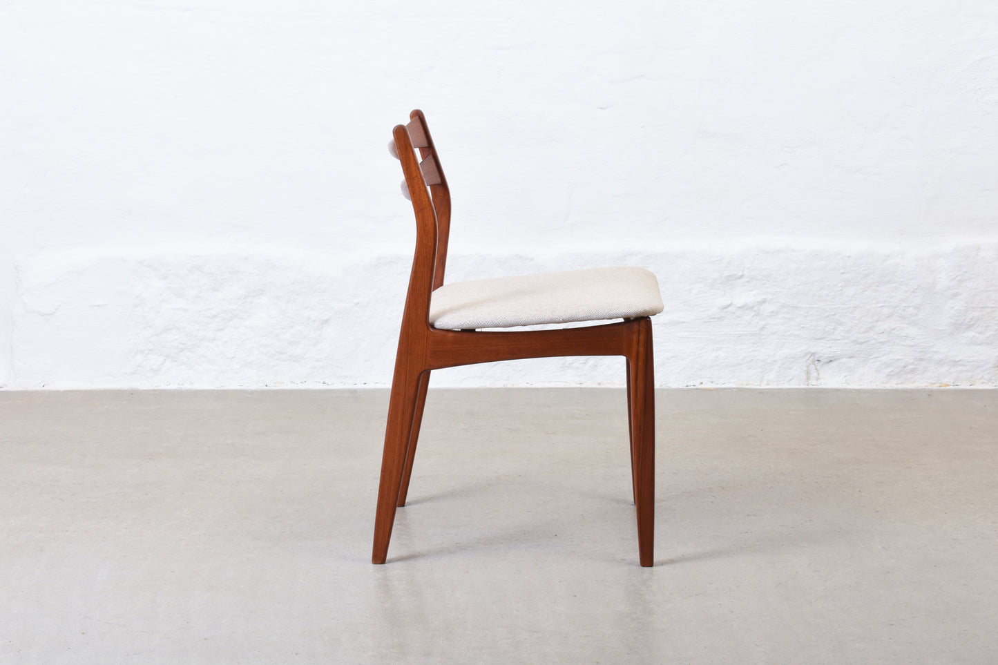 Two available: 1960s teak chairs by Sven Ellekær