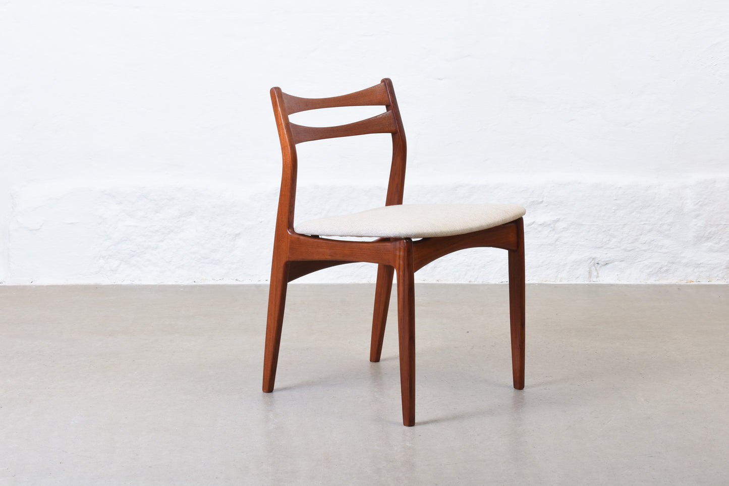 Two available: 1960s teak chairs by Sven Ellekær