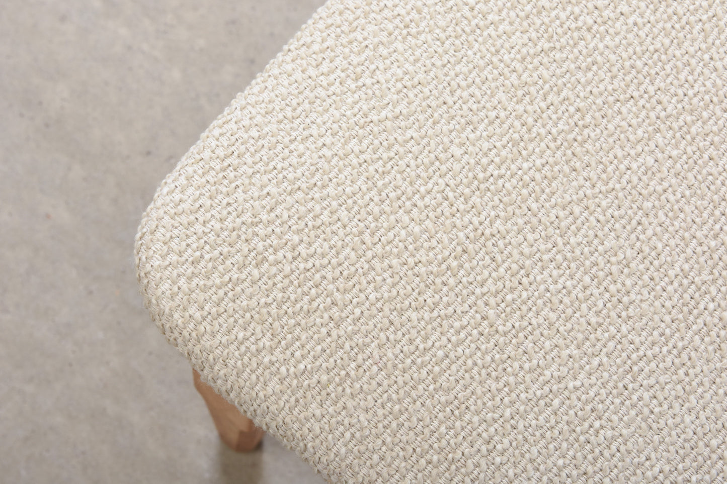 Newly reupholstered: 1960s oak chair by Henning Kjærnulf
