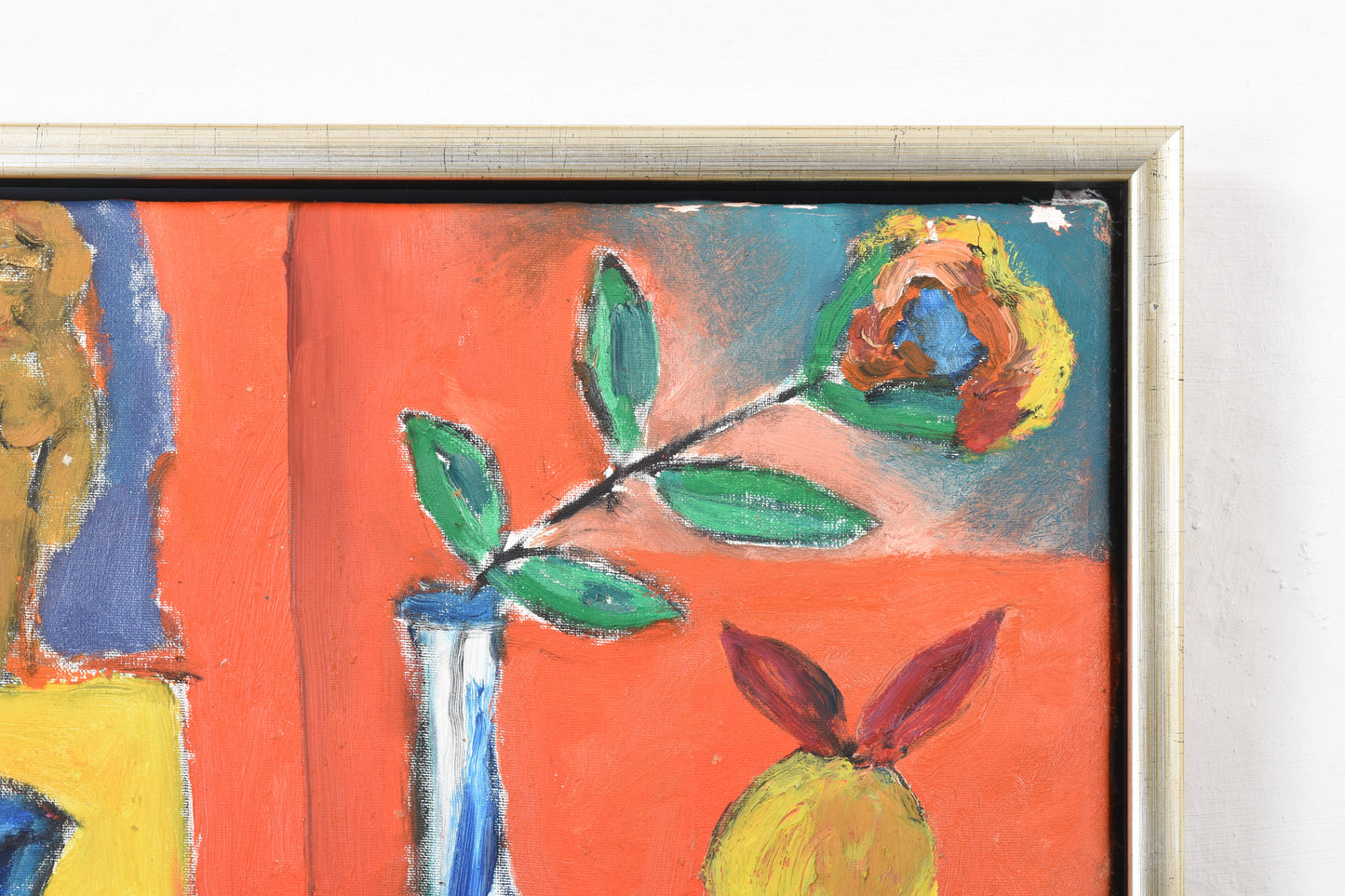 Oil painting by Rolf Gjedsted - 1990