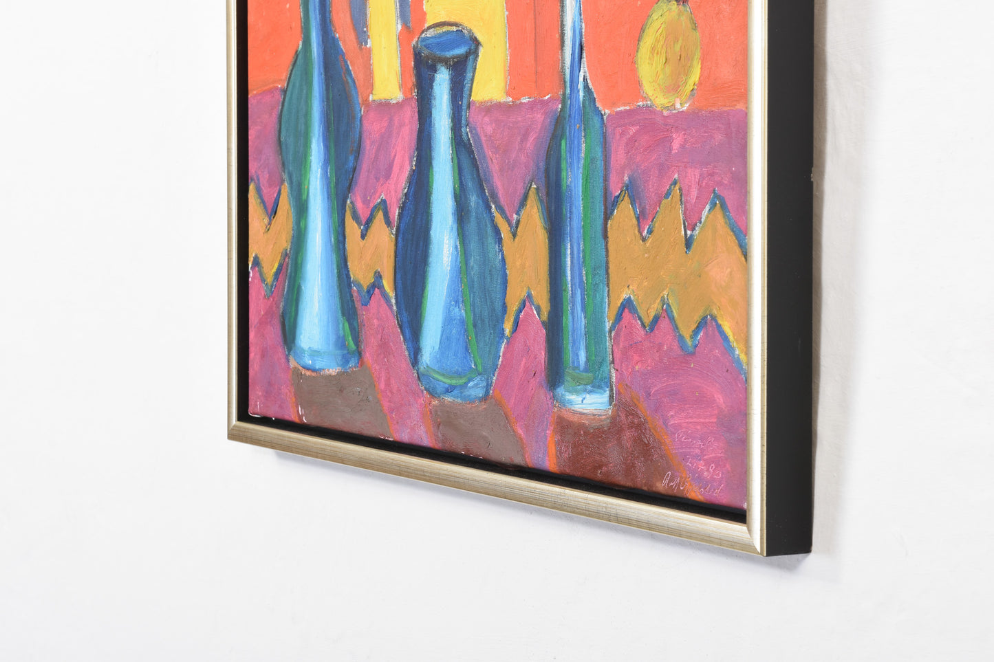 Oil painting by Rolf Gjedsted - 1990