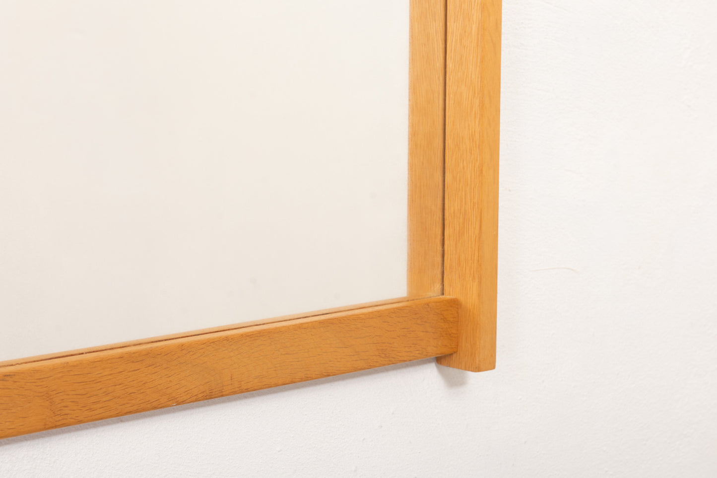1960s oak mirror by Fröseke
