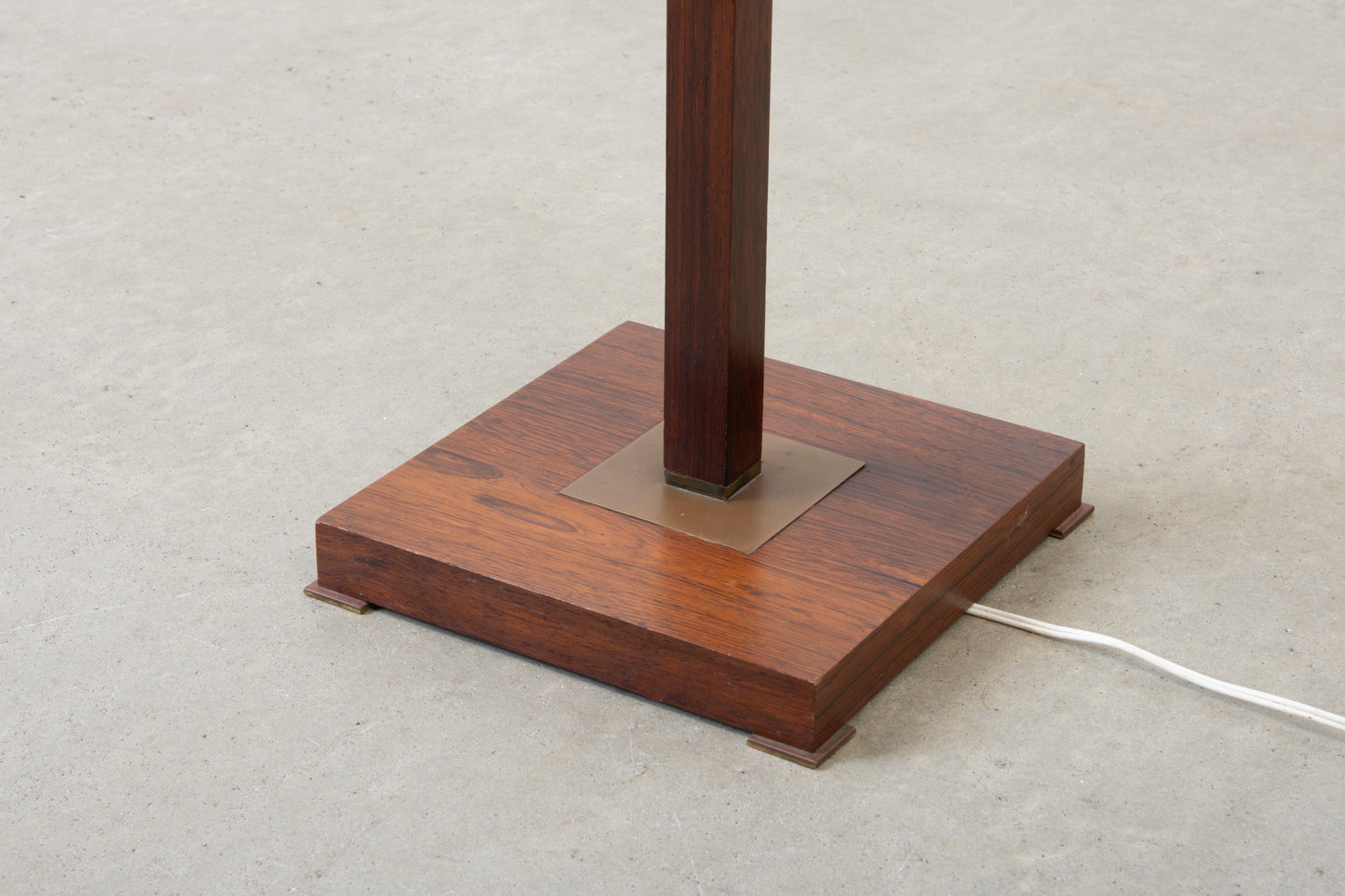 1960s 'Kardinal' floor lamp in rosewood by Jo Hammerborg