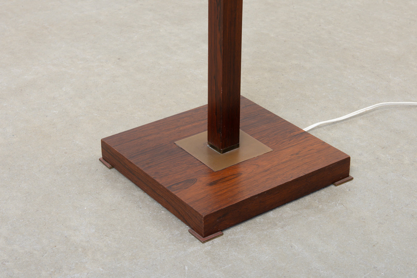1960s 'Kardinal' floor lamp in rosewood by Jo Hammerborg
