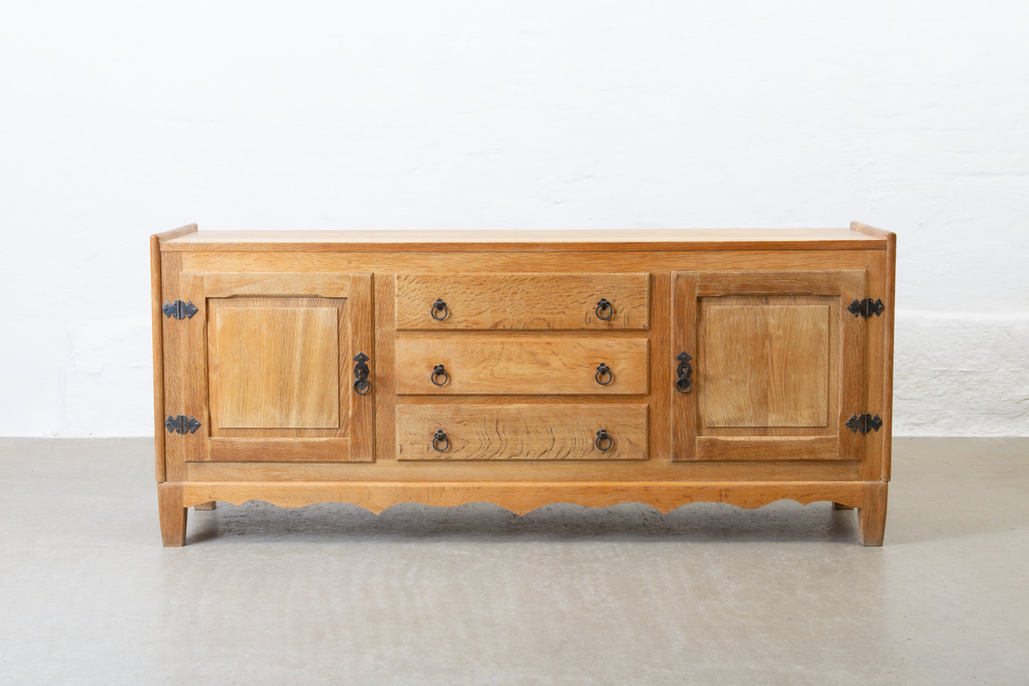 1970s sideboard in oak - 160L cm