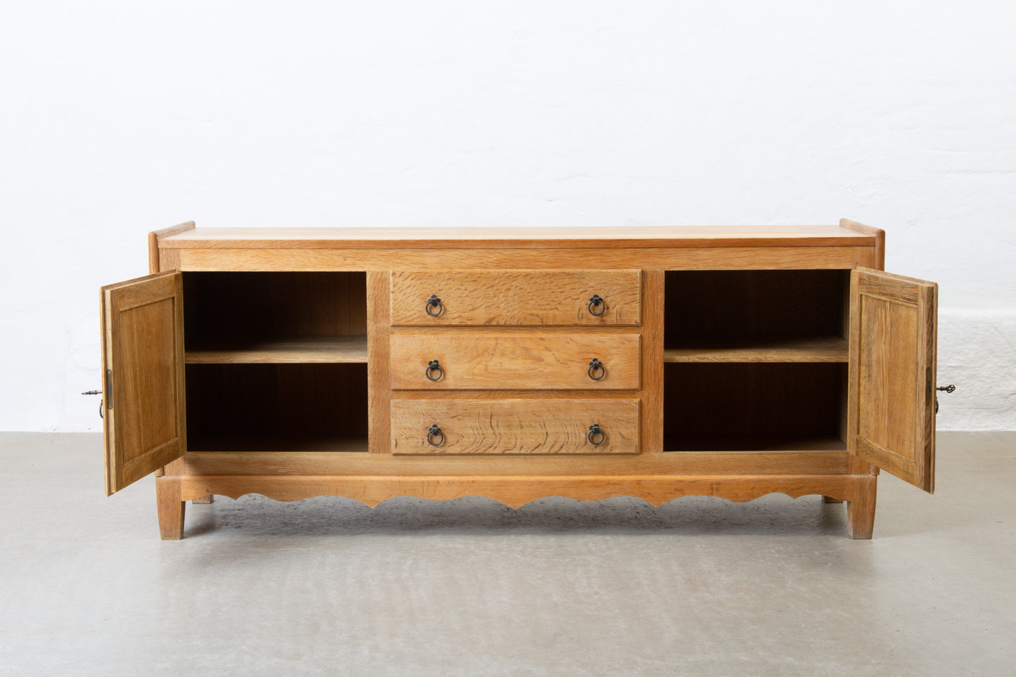 1970s sideboard in oak - 160L cm