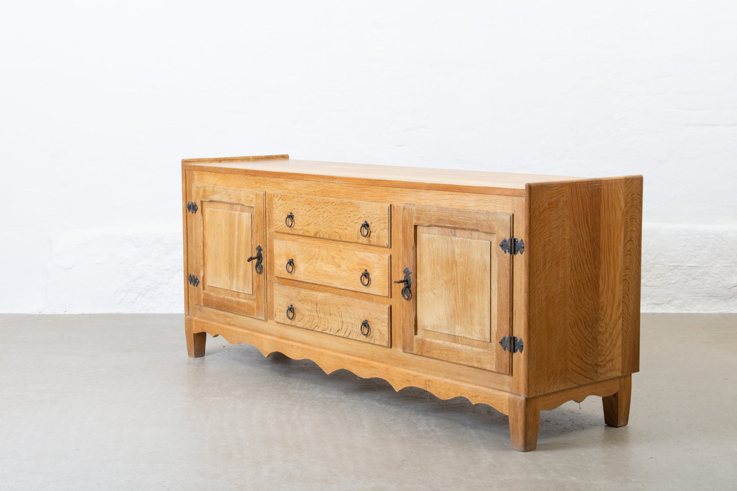 1970s sideboard in oak - 160L cm