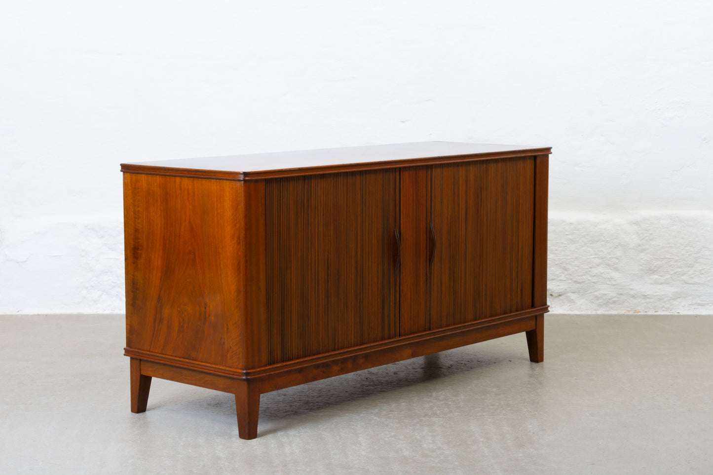 1930s sideboard with bookshelf in mahogany