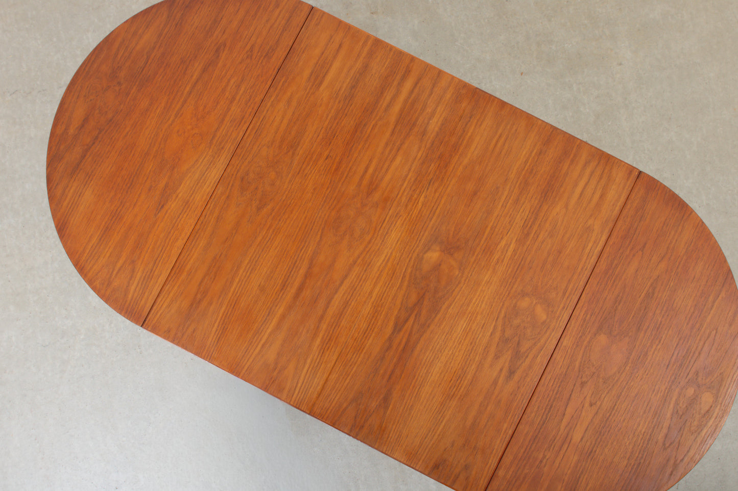 1960s drop-leaf dining table in teak