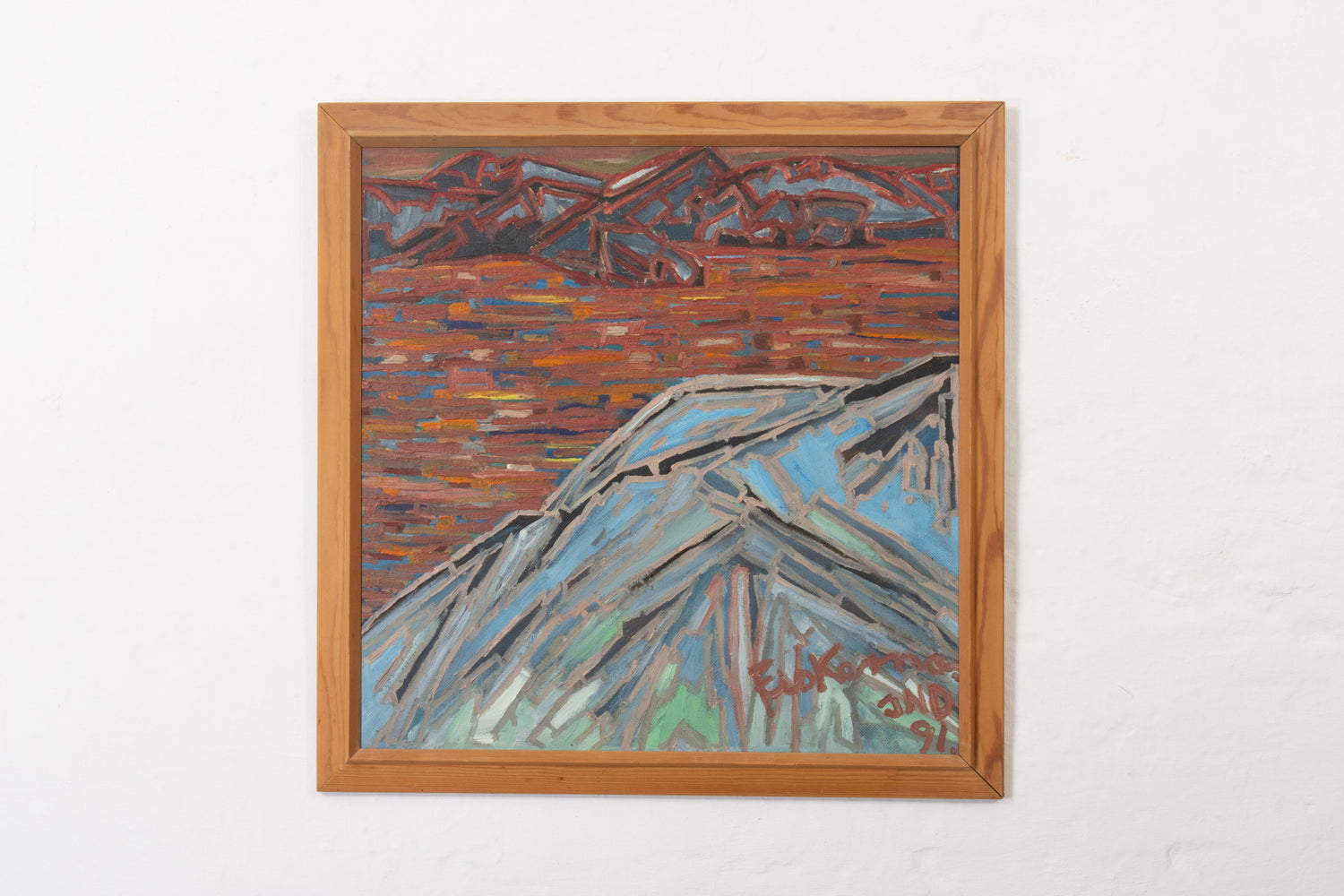 Oil painting by JND - 1991