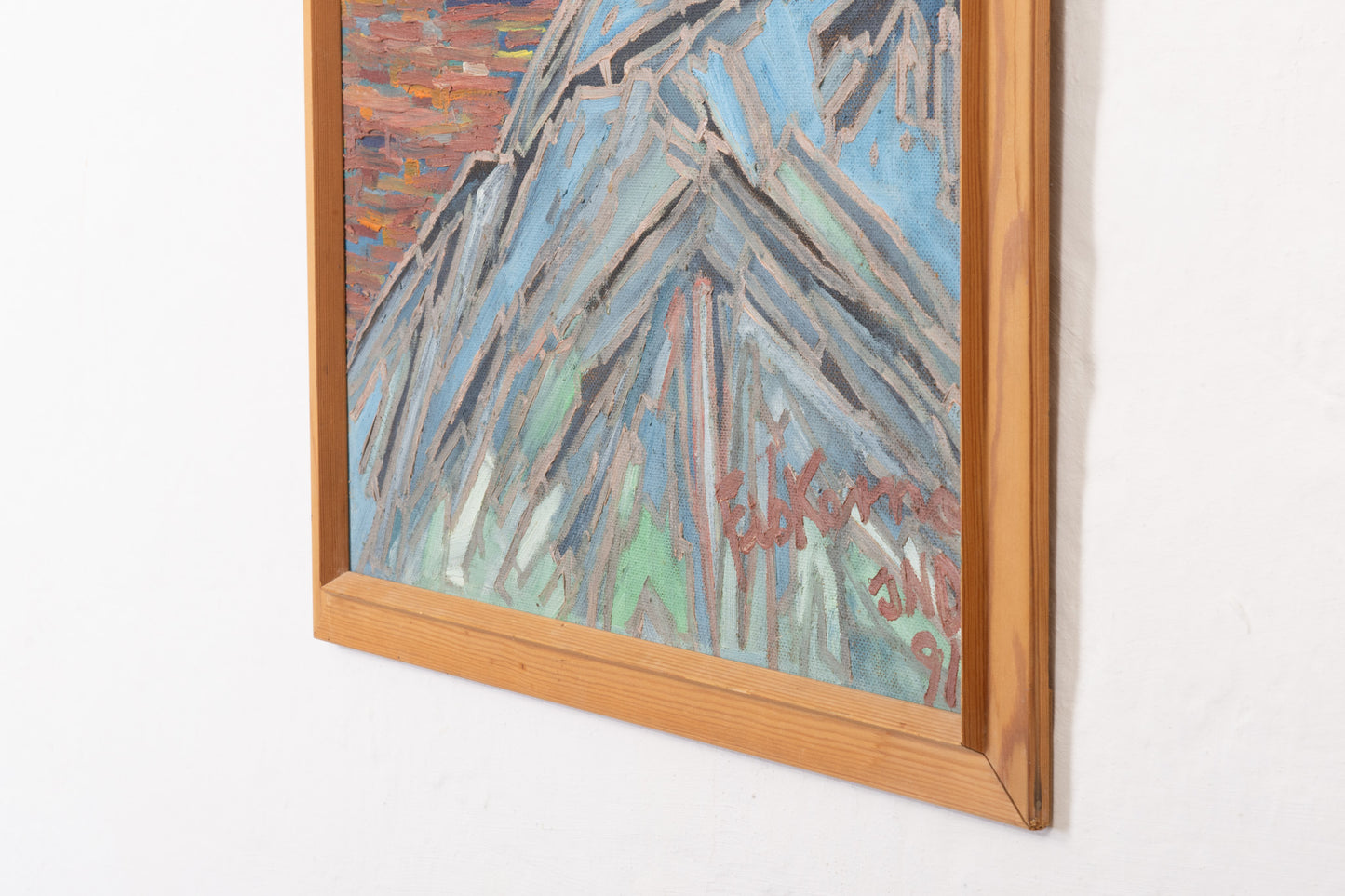 Oil painting by JND - 1991