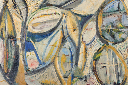 Oil painting by A.E. Røpke - 1945