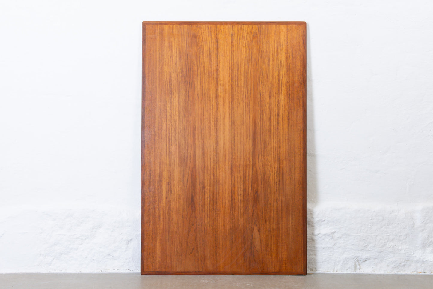 1960s extending teak dining table - 132L cm