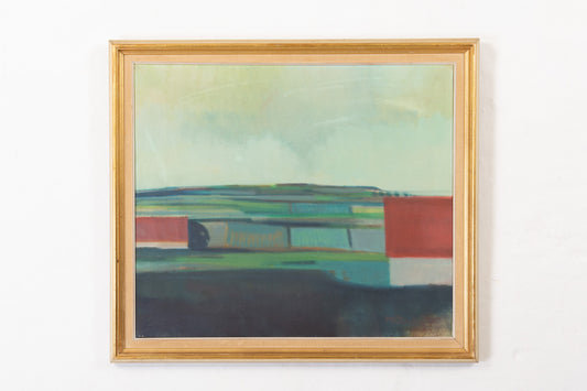 Oil painting by Knud Horup - 1950s