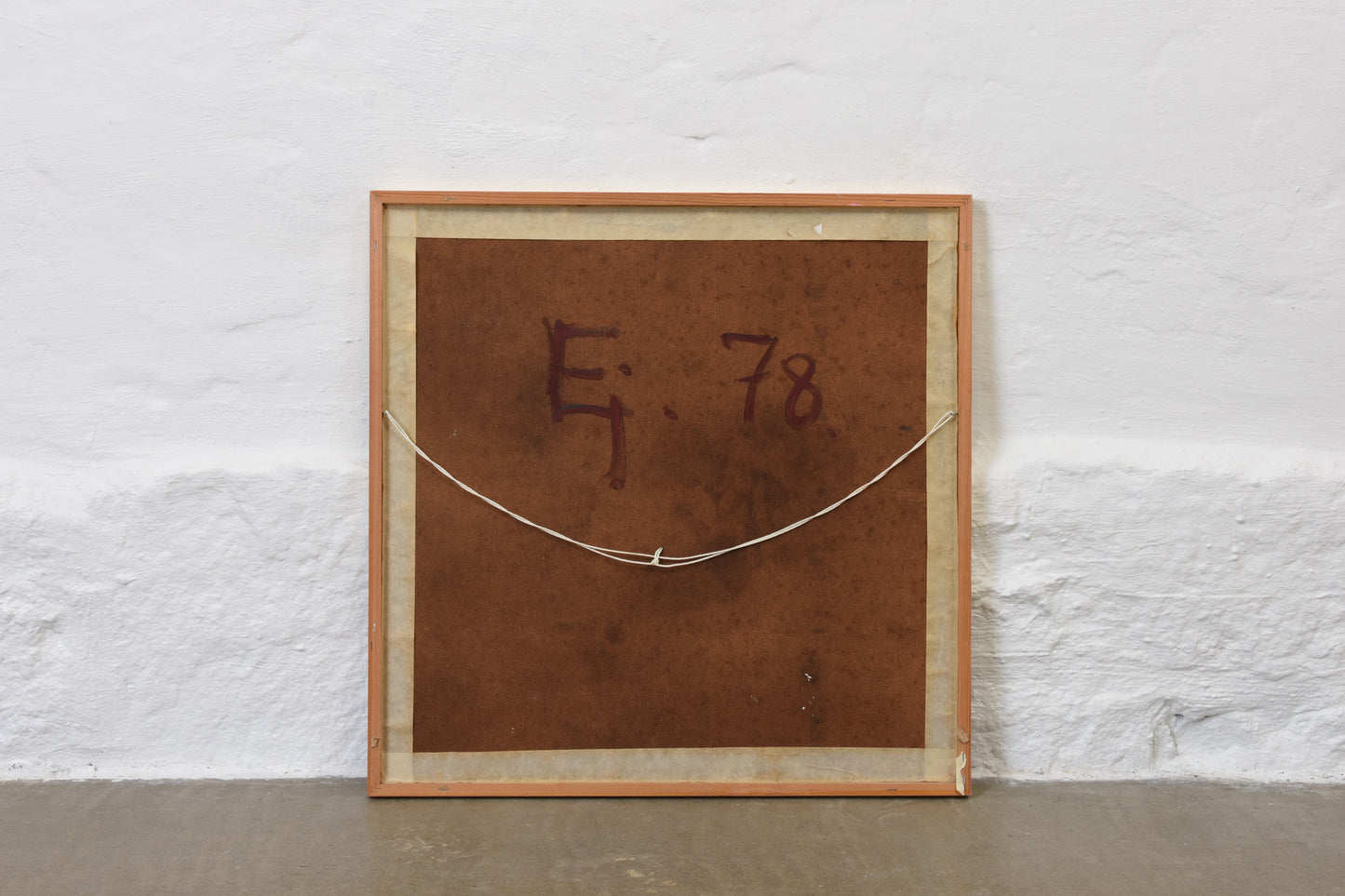 Oil painting by E.J. - 1978