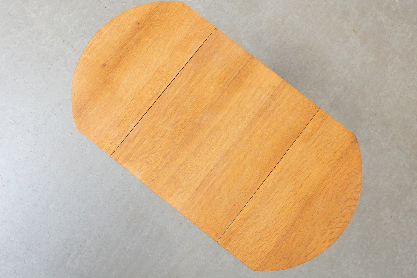 1970s drop leaf side table in oak