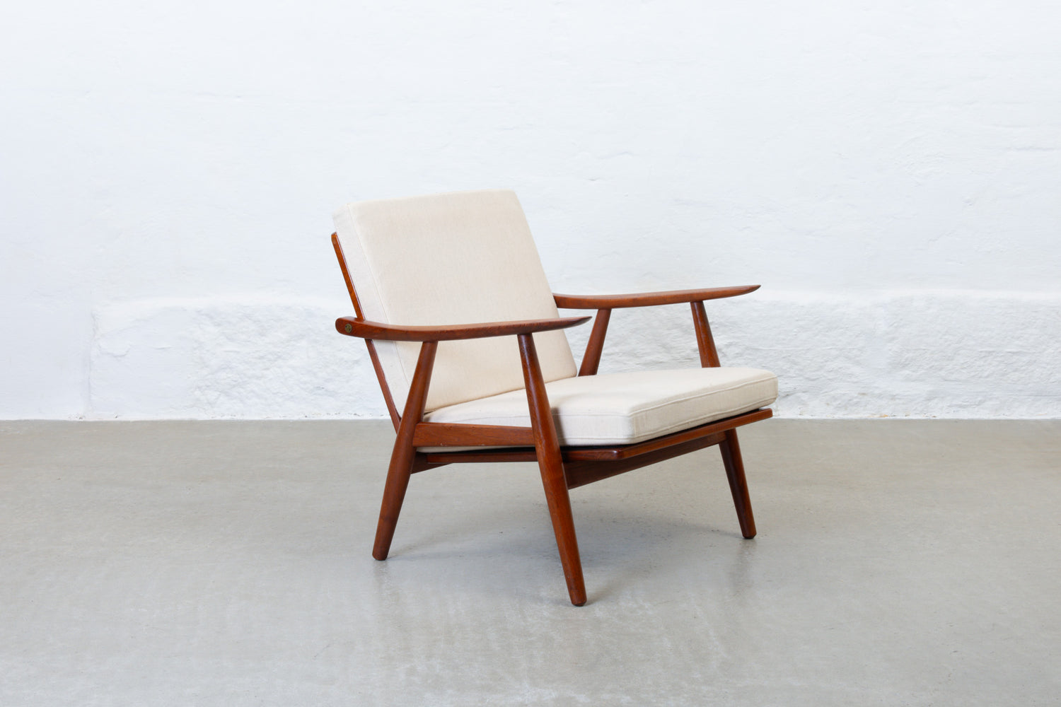 1950s 'GE-270' lounger in teak by Hans Wegner