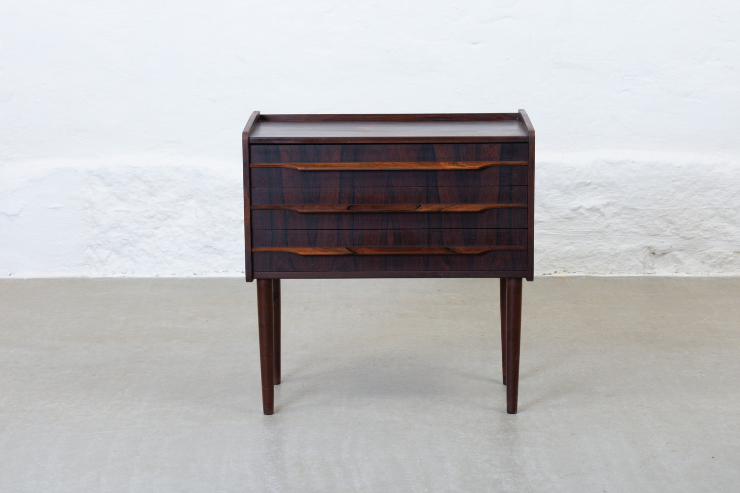1960s low chest in rosewood