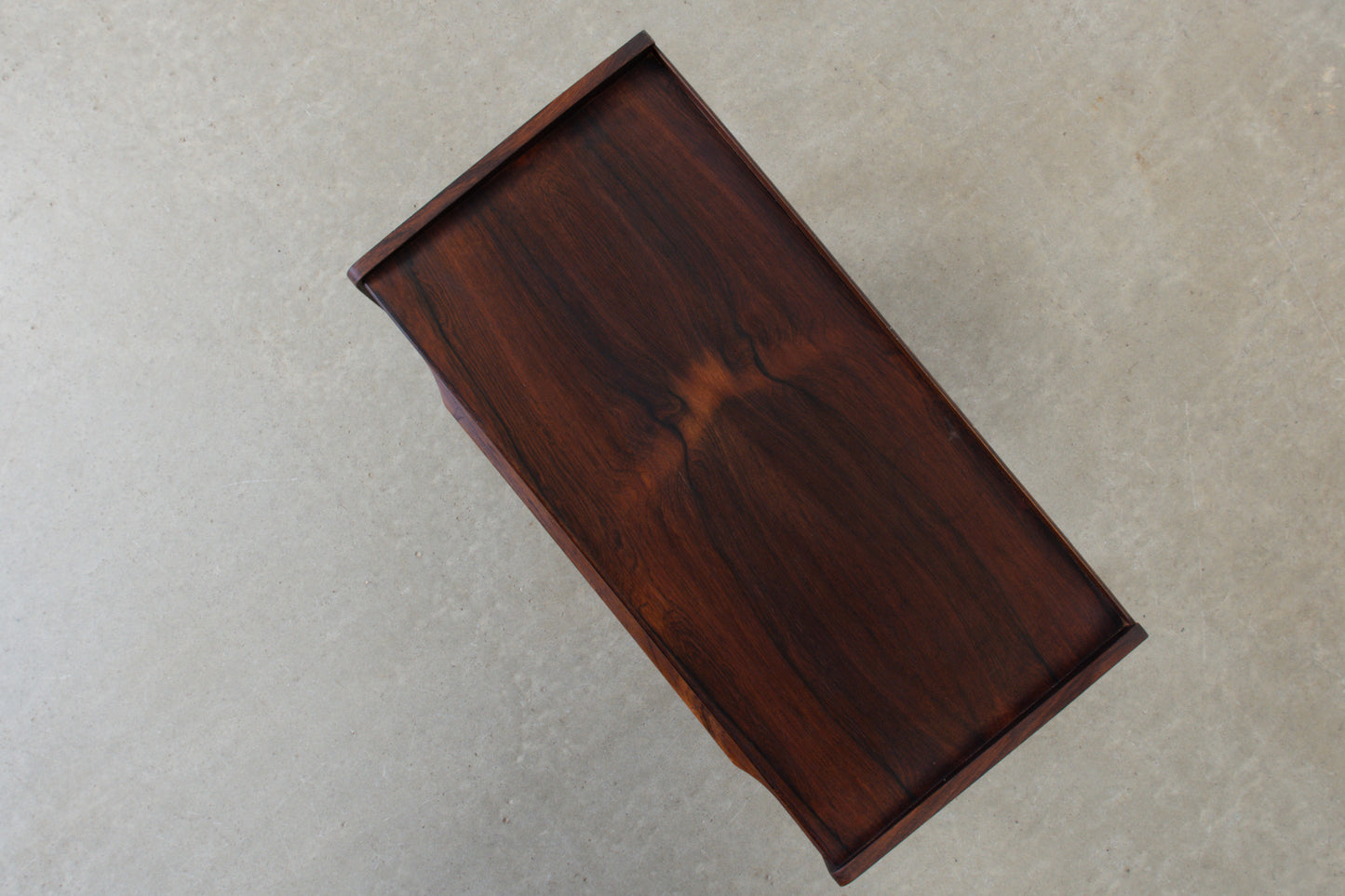 1960s low chest in rosewood