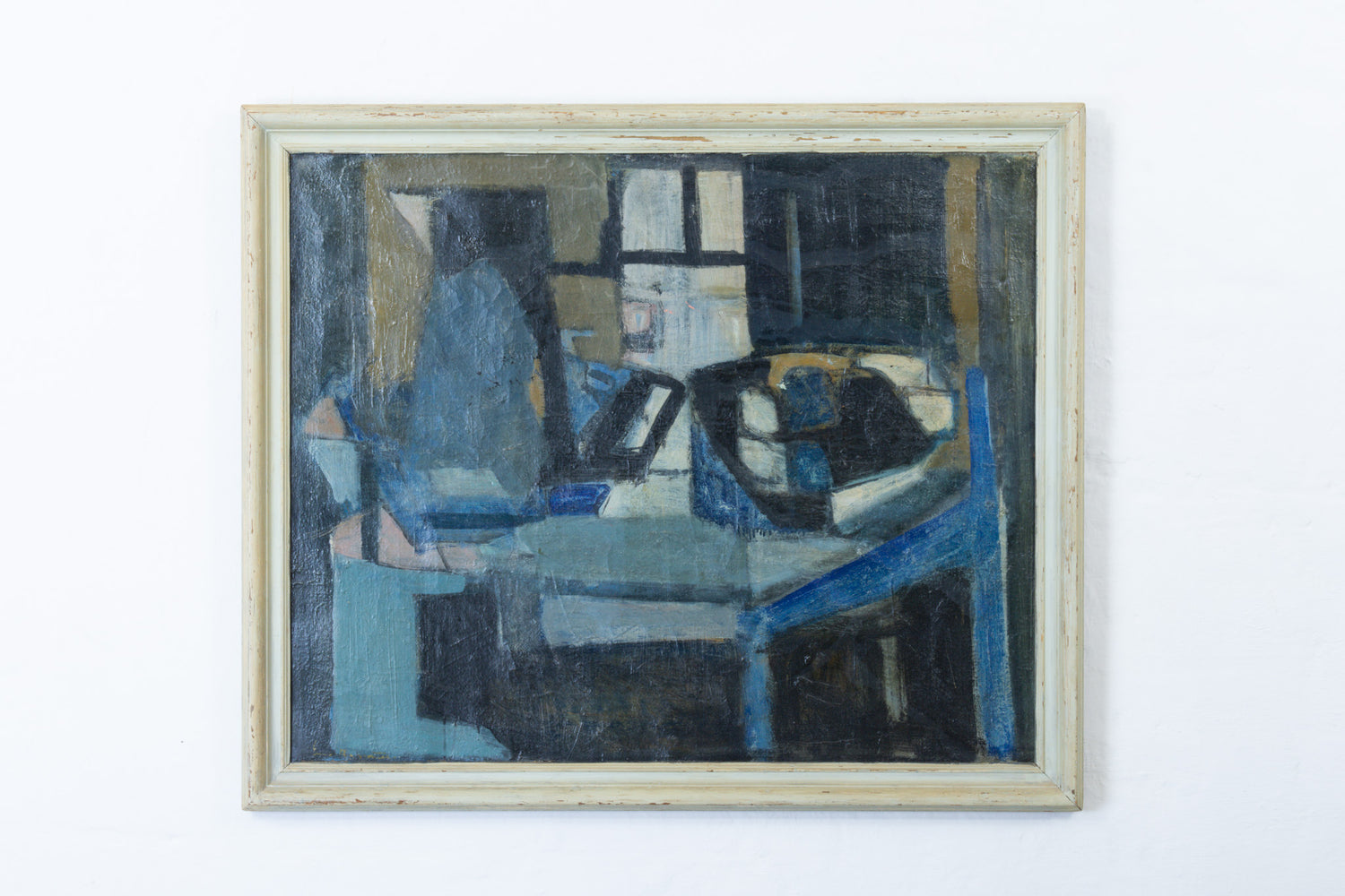 Oil painting by Ernst Rasmussen