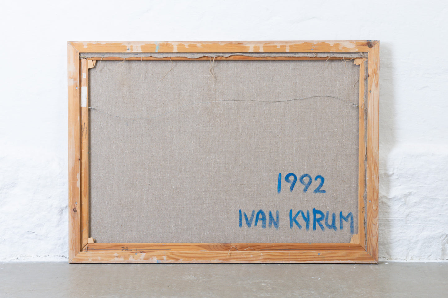 Oil painting by Ivan Kyrum - 1992