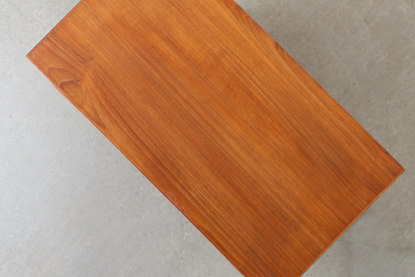 1960s teak chest of four drawers