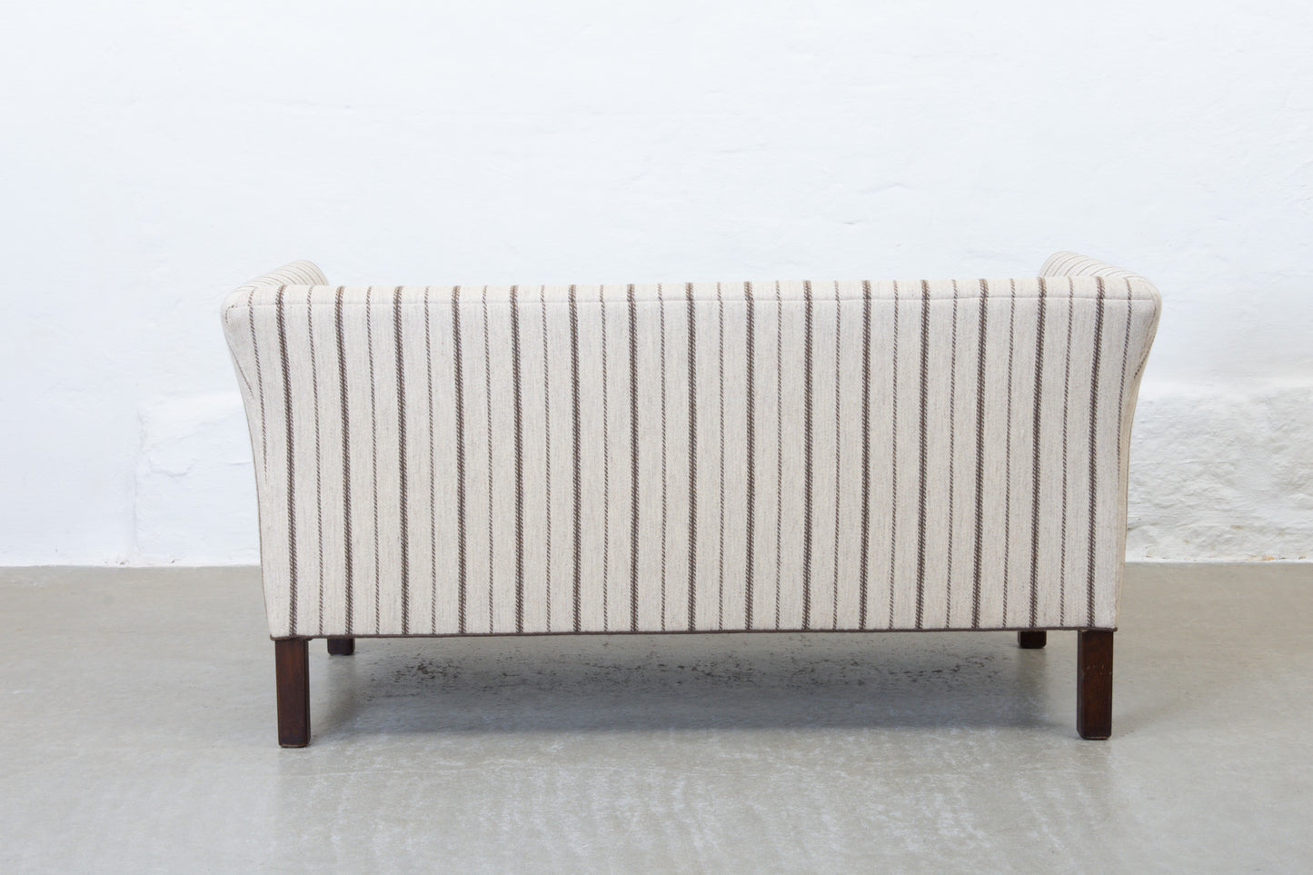 1980s Danish two seater in wool