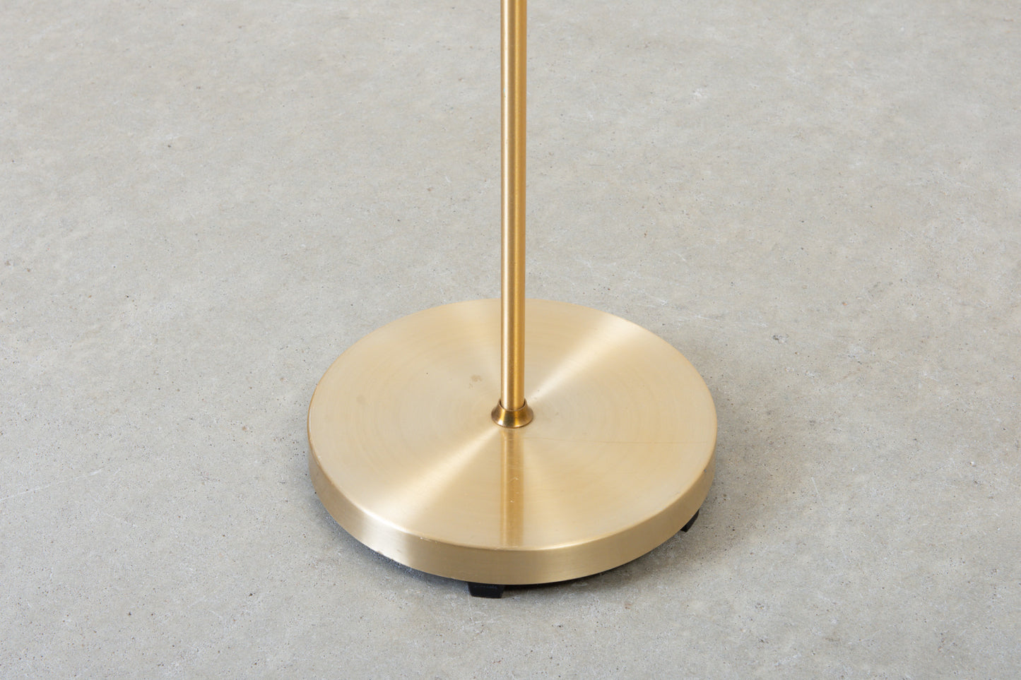 Two available: 1970s brass floor lamps