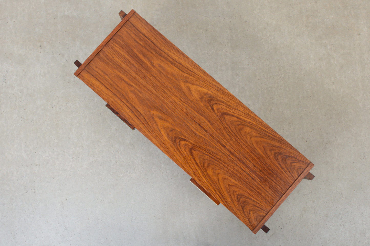 1970s rosewood hallway chest