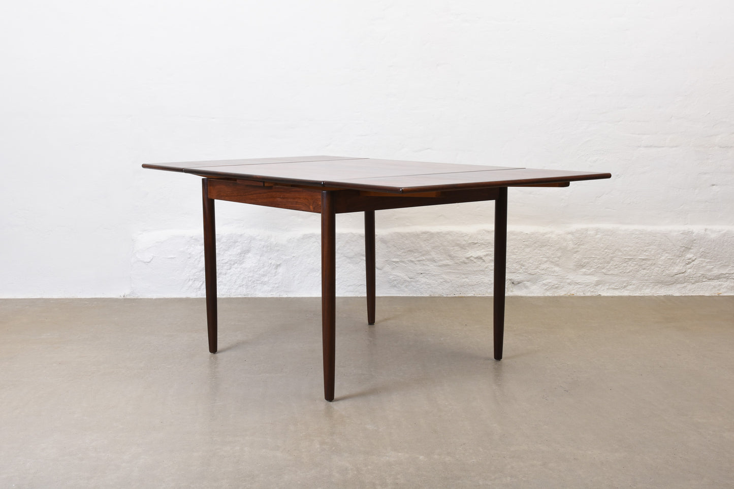 1960s extending dining table in rosewood