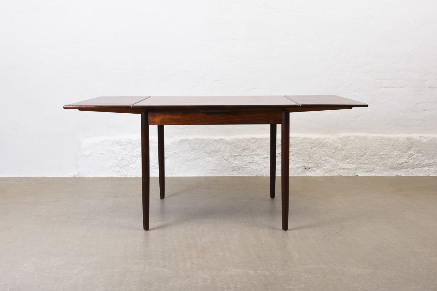1960s extending dining table in rosewood
