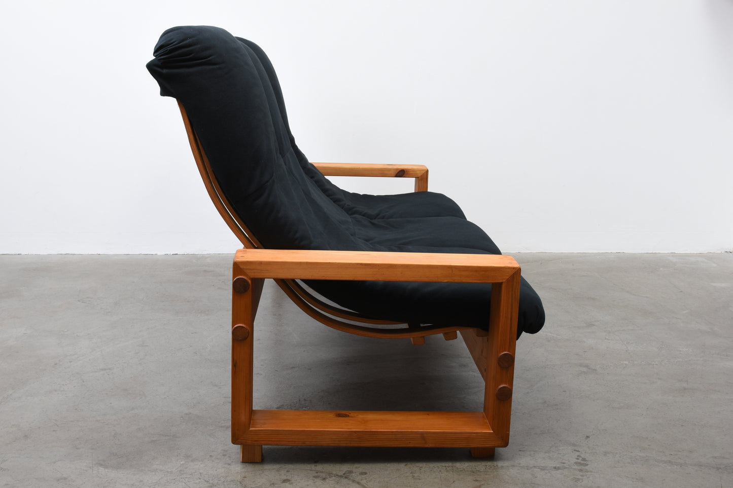 1970s reclining three seater by Leif Wikner