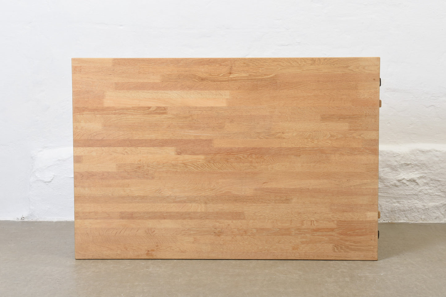 1960s drop leaf Shaker dining table in oak