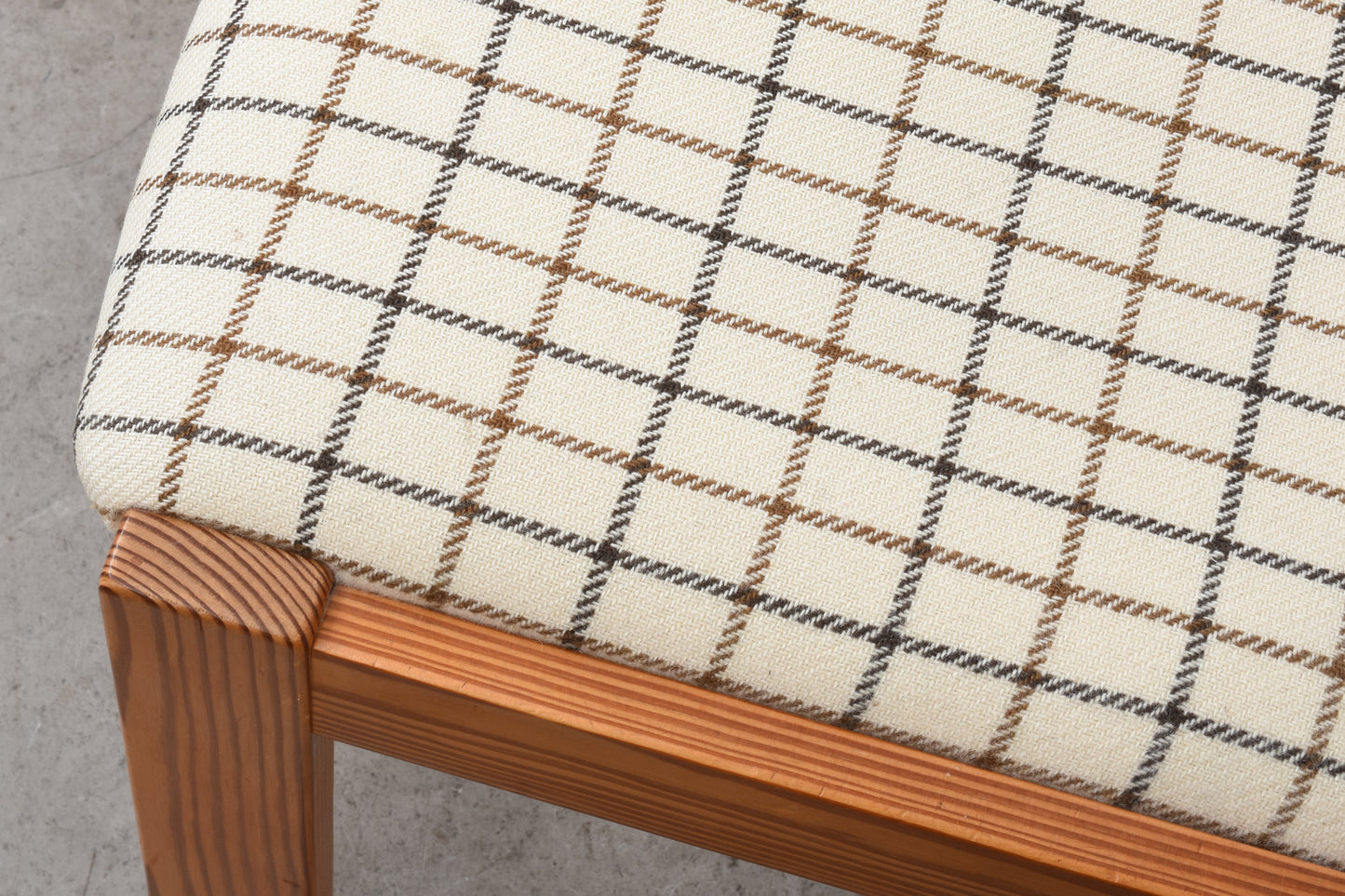 Set of four 1960s Danish pine dining chairs