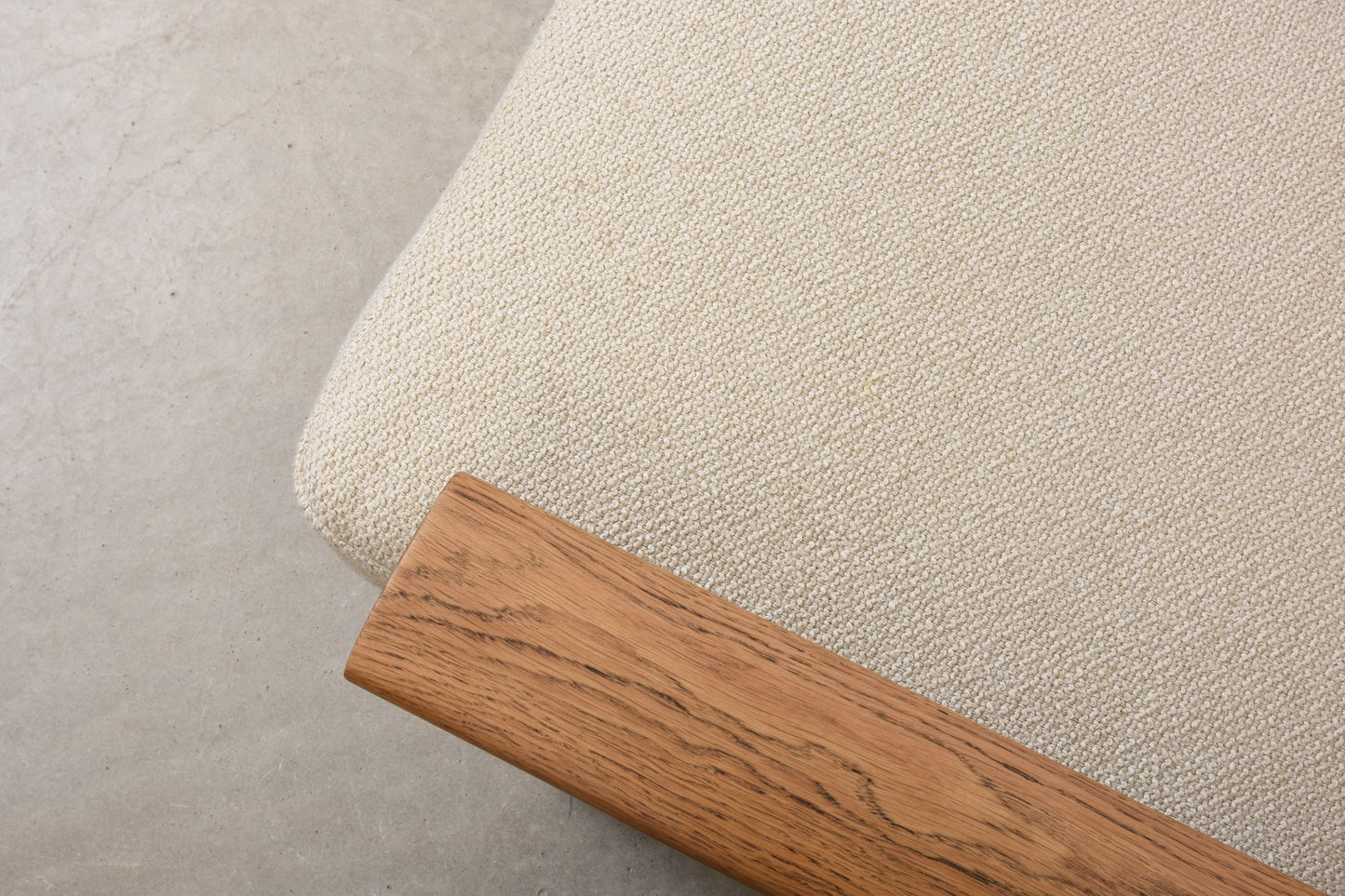 Newly reupholstered: Model 390 lounger by Poul Volther