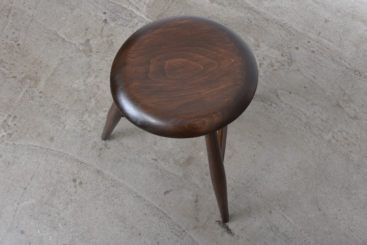1950s Danish stool in beech