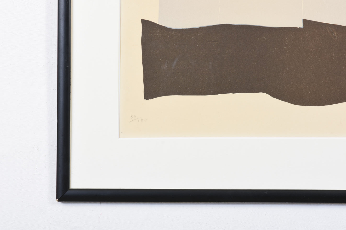 Framed lithograph by Albert Bertelsen - 1970